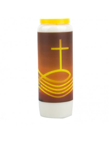 Vela novena oración Tu Voluntad - caja de 20 piezas