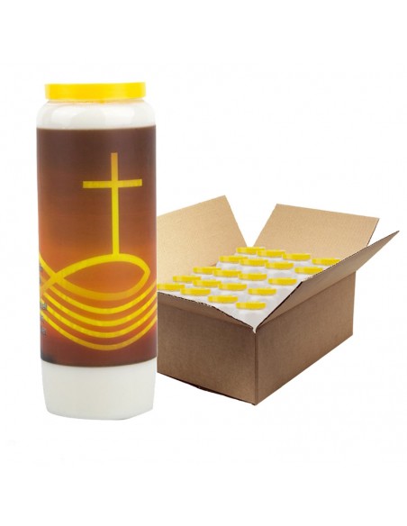 Novena candle prayer Your Will - box of 20 pieces
