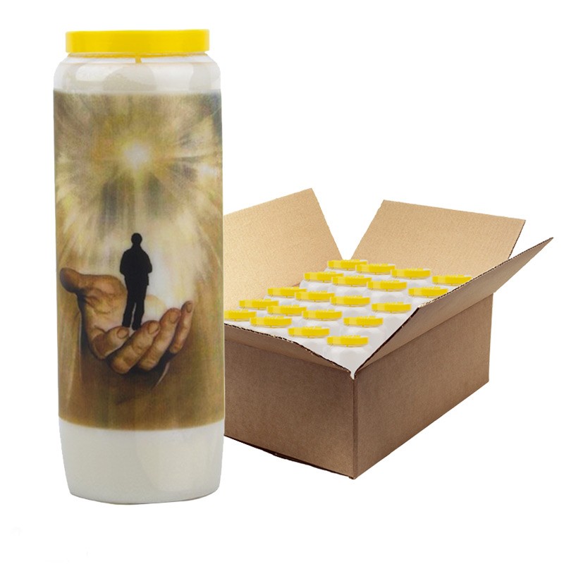 Candela Novena Padre, benedicici - scatola da 20 pezzi
