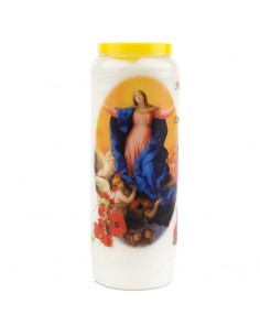 Candela della Novena alla Madonna Assunta