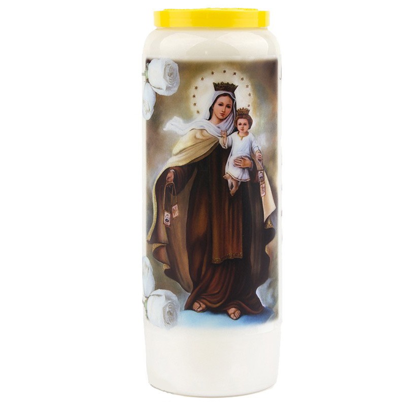 Noveenkaars voor Onze Lieve Vrouw van de berg Karmel