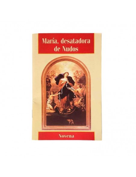 Folleto novena María que deshace los nudos