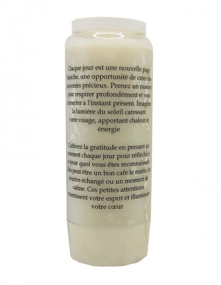 Novena candle to the Sacred Heart of Jesus - Modern face 1