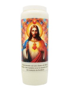 Herz-Jesu-Novene-Kerze - modern - Engel