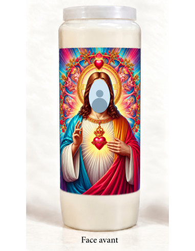 Vela con tu rostro – Jesús, ángeles y rosas