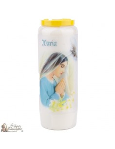Bougie Neuvaine à Marie modèe 5 - prière néerlandais
