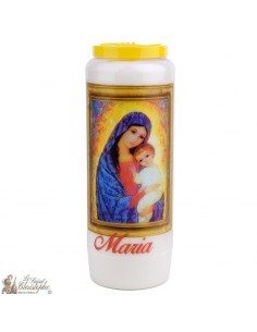Bougie Neuvaine à la vierge marie modèle 3 - prière néerlandais