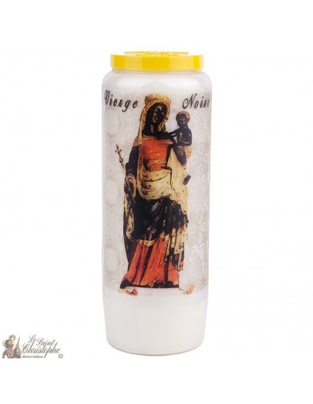 Black Madonna Novena Candle - prayer