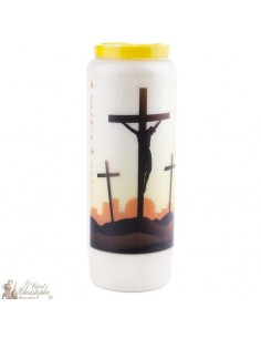 Bougie Neuvaine au Chemin de croix - prière français