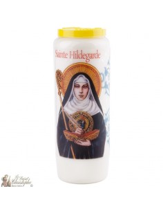 Bougie Neuvaine à Sainte Hildegarde - prière français