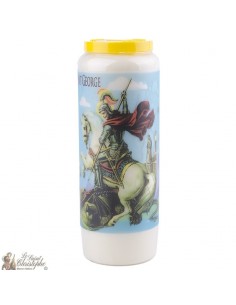 Bougie Neuvaine à Saint George - prière français