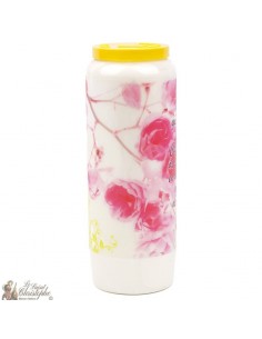 Bougie Neuvaine à Jésus modèle 3 - prière français