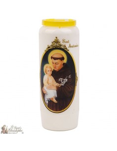 Bougie Neuvaine de saint antoine - prière néerlandais