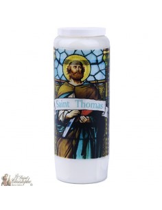 Bougie Neuvaine à Saint Thomas - prière français