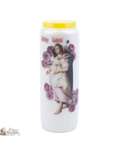 Bougie Neuvaine à Saint Gabriel - prière allemand