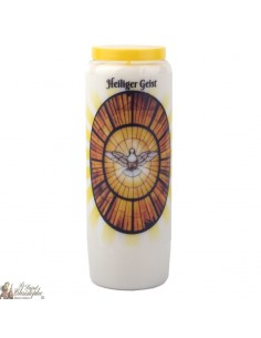 Bougie Neuvaine au Saint Esprit- prière allemand