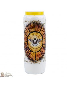 Bougie Neuvaine au Saint Esprit - prière Anglais