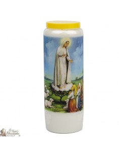Bougie Neuvaine à Fatima - prière néerlandais