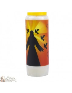 Bougie Neuvaine prière à Dieu - prière allemand -2