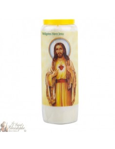 Novena Candle to the Sacred Heart of Jesus