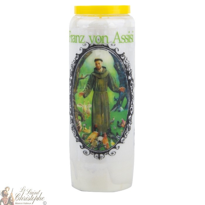 Novena Candle to Francis of Assisi
