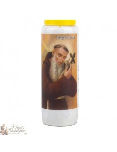 Bougie Neuvaine à Saint Conrad - prière allemand