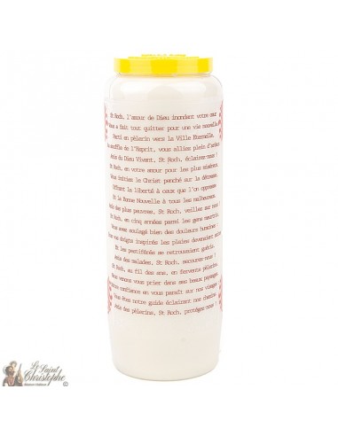 Novena Candle to Saint Roch