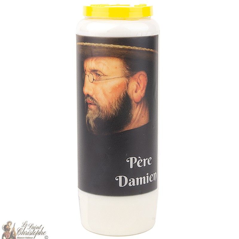 Novena Candle to Father Damian