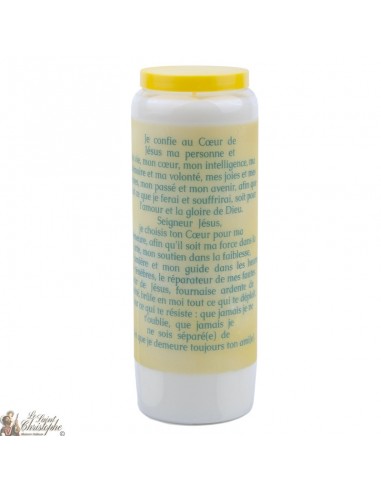 Noveenkaars in het heilige hart van Jezus