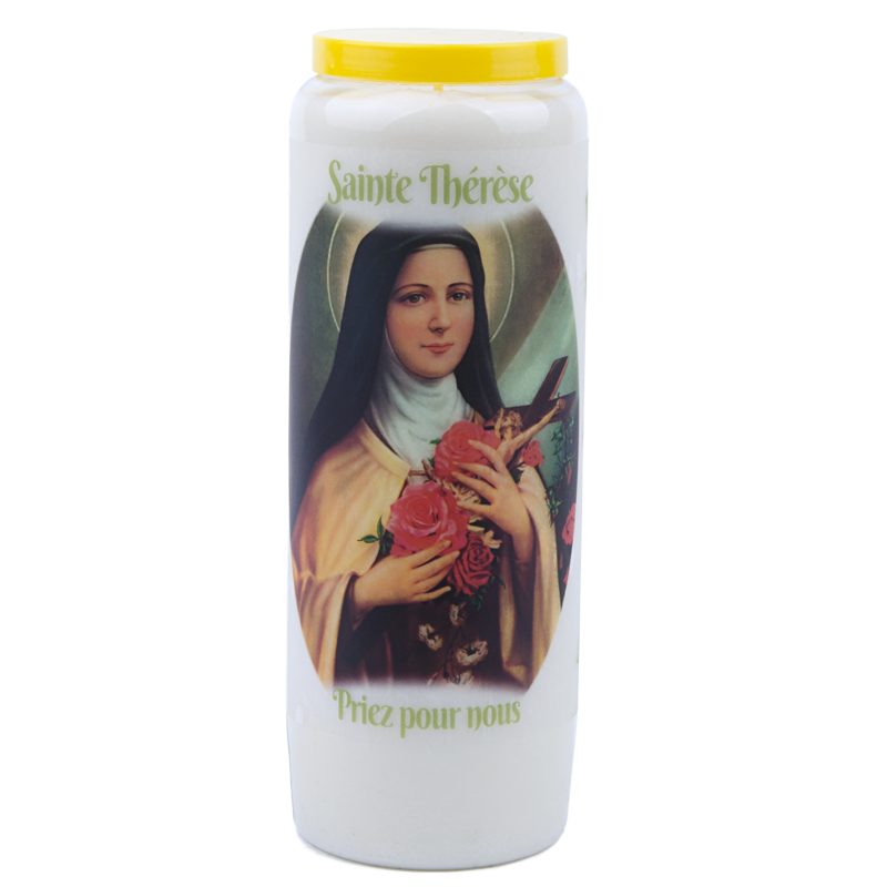 Novena Candle to Saint Theresa
