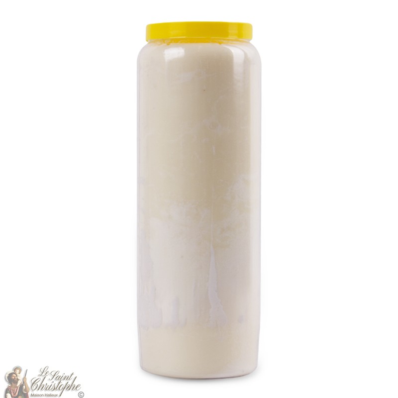 Vela blanca de novena